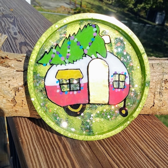 🎄Rustic Christmas Coaster🎄💖 - Picture 6 of 10